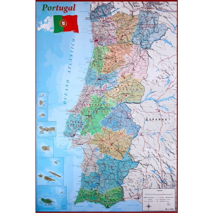 carte portugal