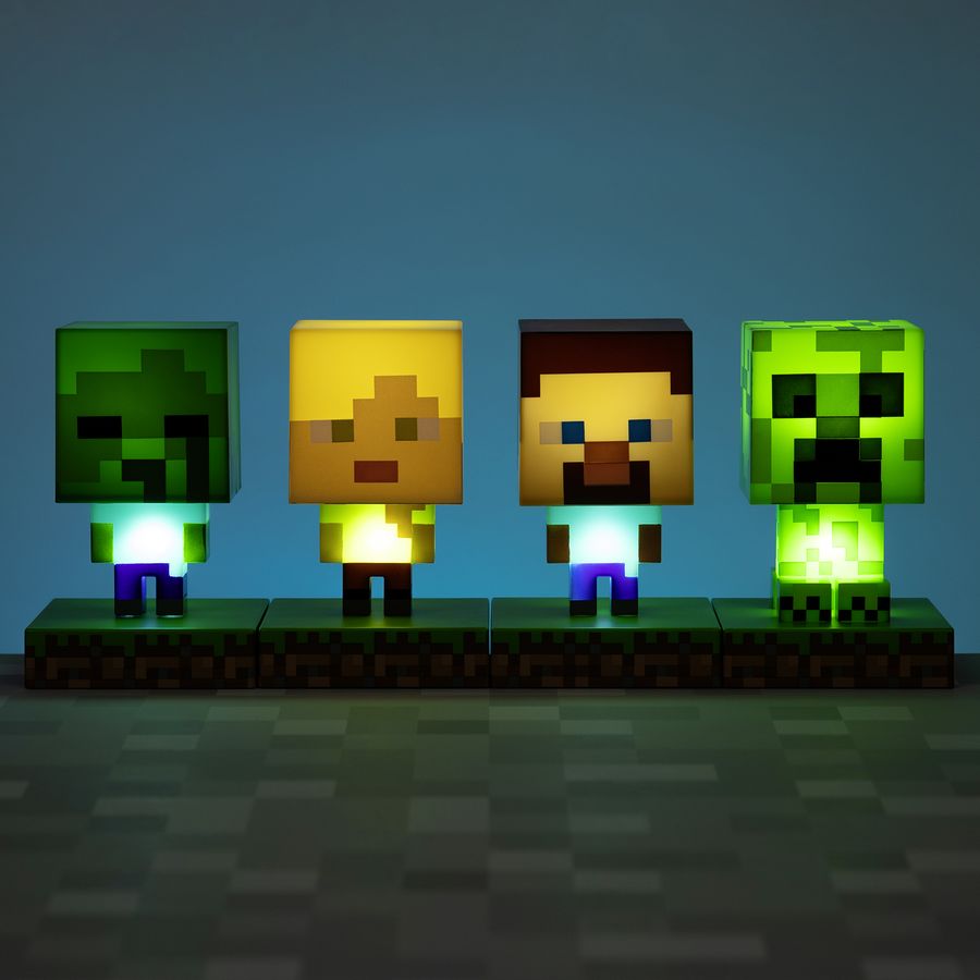 Icône Zombie - Lampe, Minecraft Lampe
