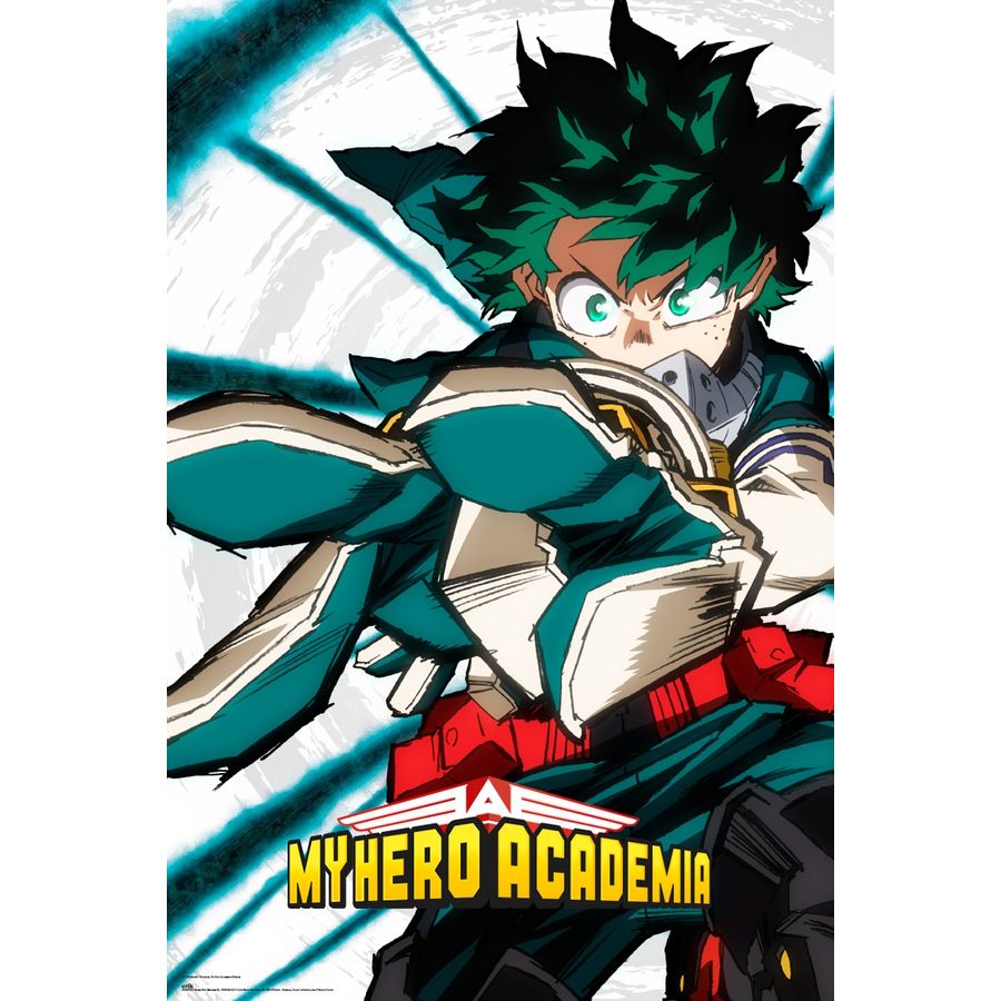 Poster My Hero Academia - Izuku Midoriya, en vente sur Close Up