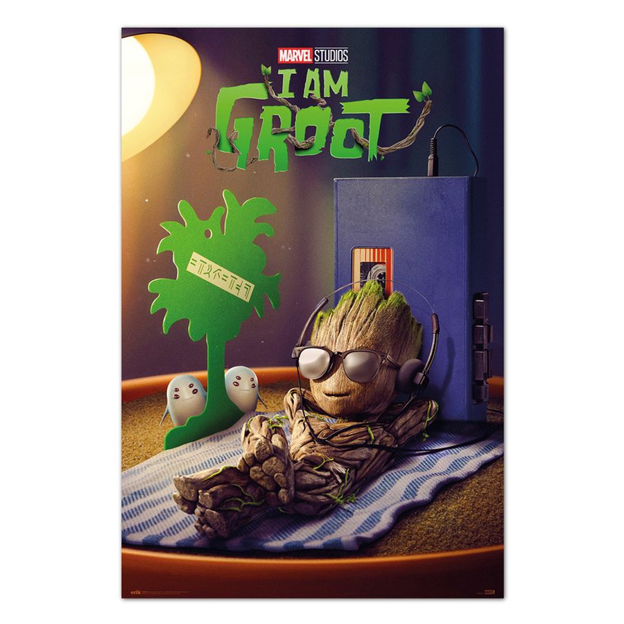 Poster Marvel I am Groot - Get Your Groot On, en vente sur Close Up