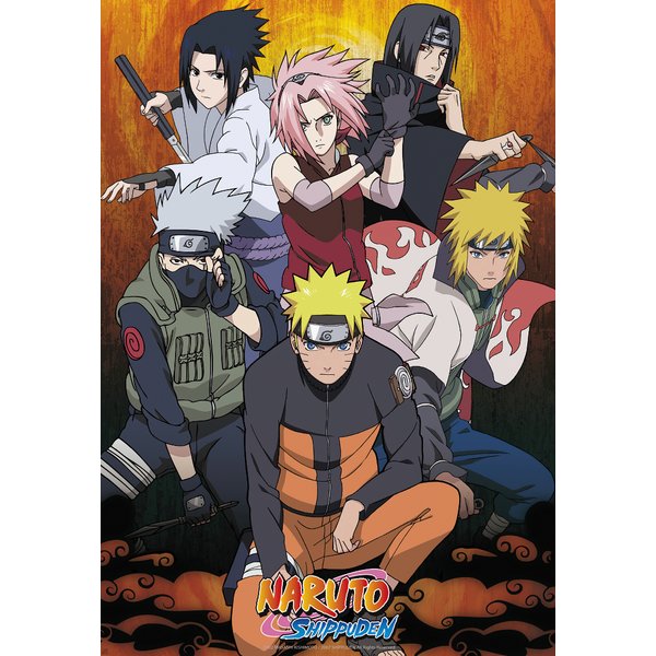 Poster Naruto Shippuden - Team