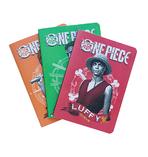 Set de 3 Carnets de notes DIN A5 One Piece -