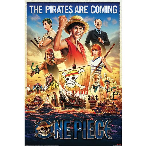 Poster One Piece - The Pirates Are Coming