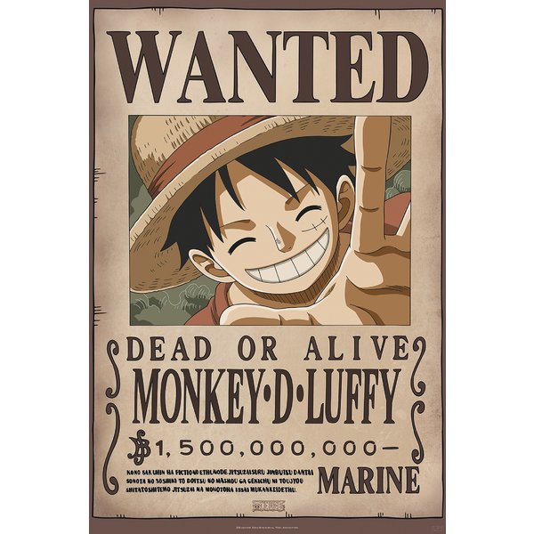 Poster One Piece - Wanted