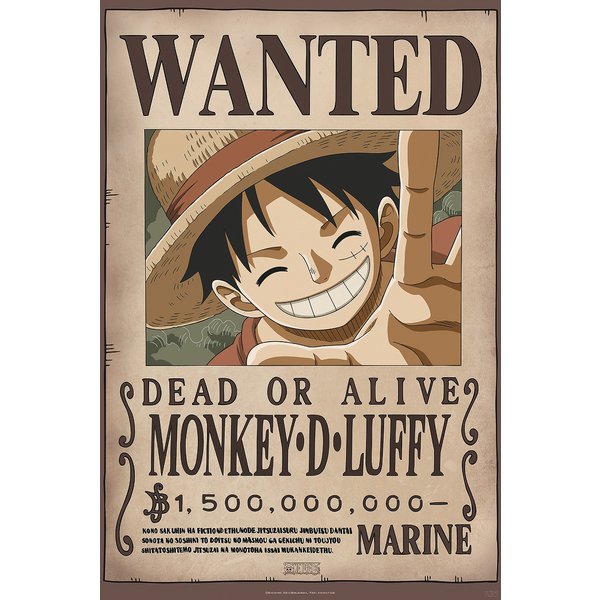 Poster One Piece - Wanted