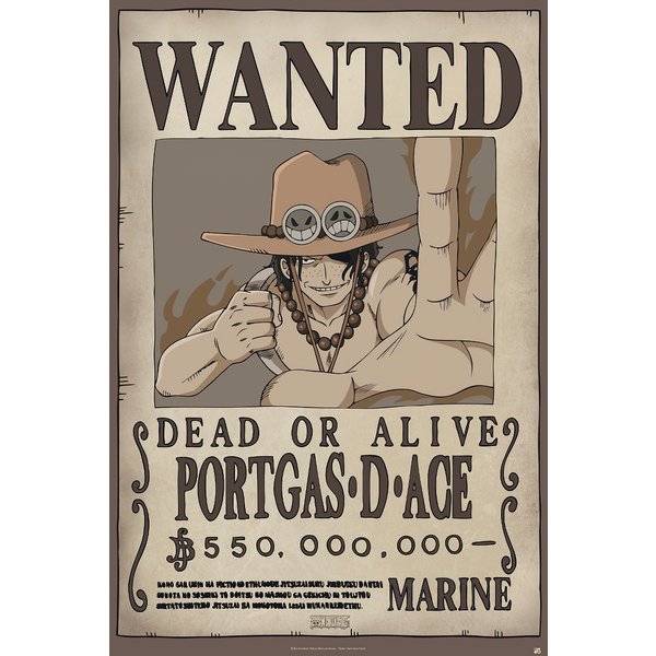 Poster One Piece Portgas D. Ace -