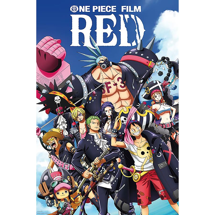 Poster One Piece - Movie Red