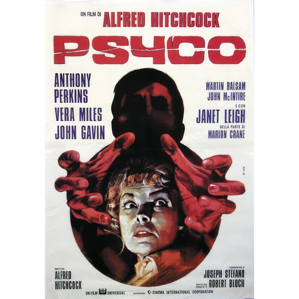 PSYCHO, Poster, Affiche