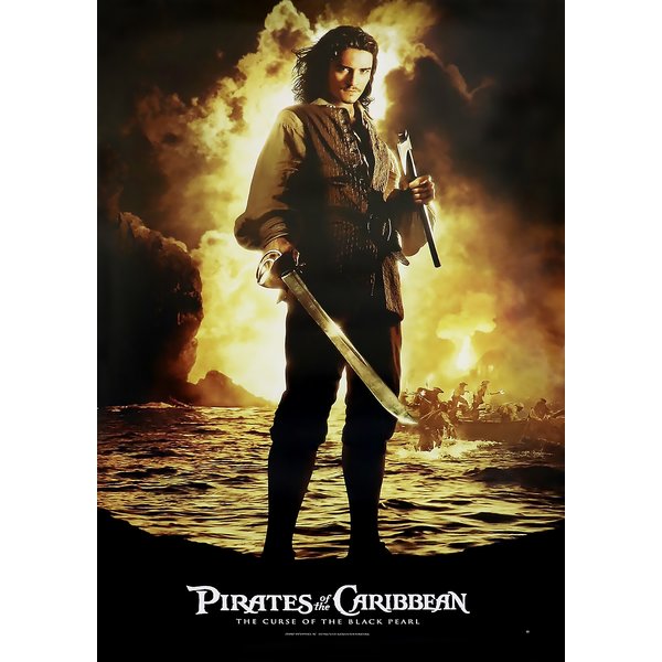 POSTER PIRATES DES CARAÏBES