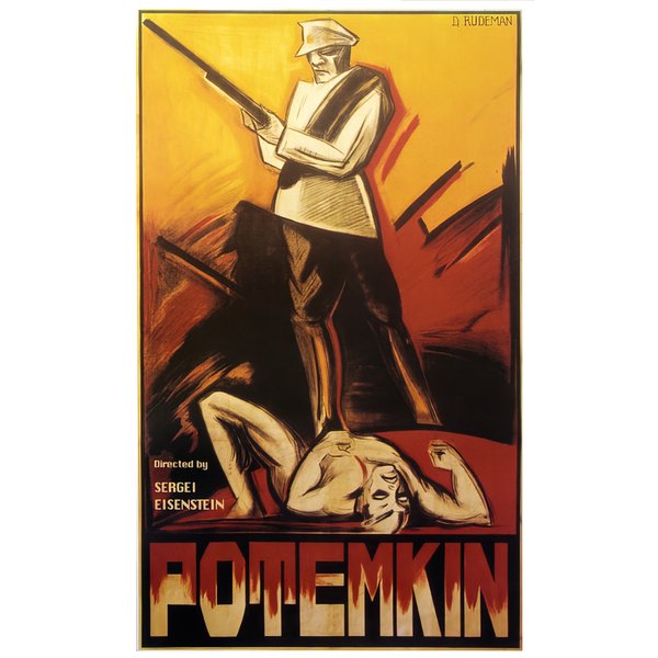 POTEMKIN (PANZERKREUZER POTEMKIN), Poster, Affiche