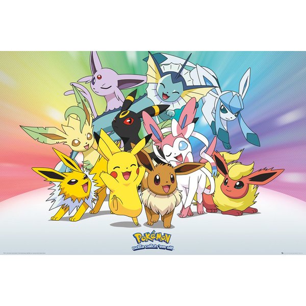 Poster Pokémon - Eevee/