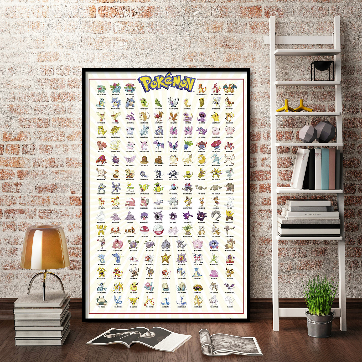 Poster Pokémon - Personnages, en vente sur Close Up