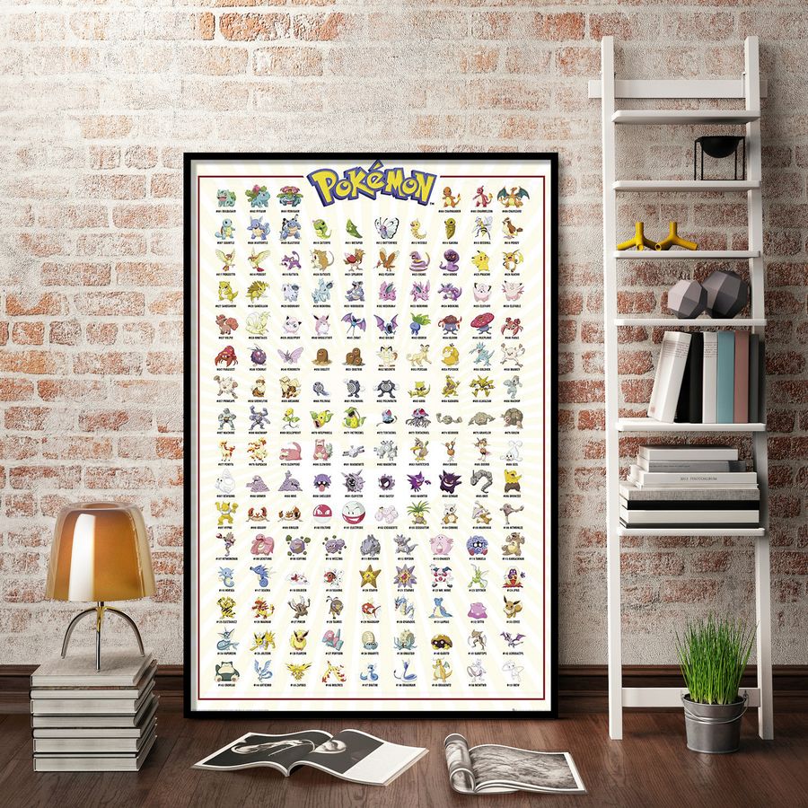 Poster Pokémon - Gotta catch 'em all !, en vente sur Close Up