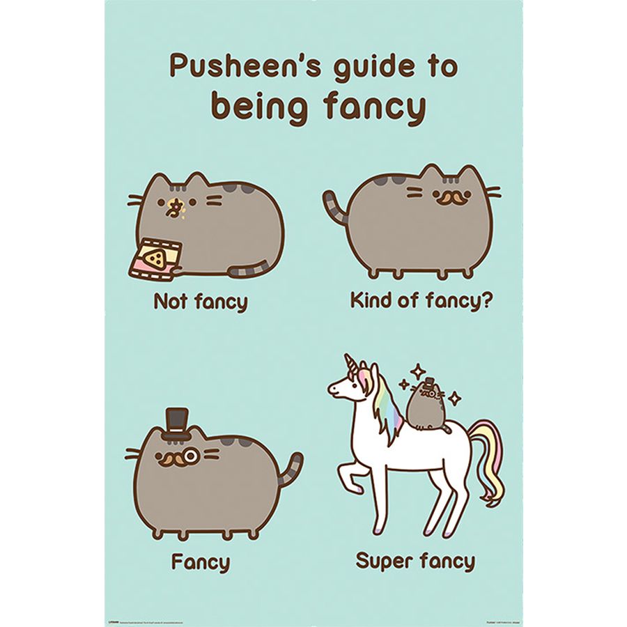 Poster Pussheen The Cat  Super Fancy en vente sur Close Up