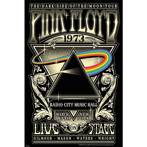 Poster Pink Floyd - Live At The Radio City Music Hall, 