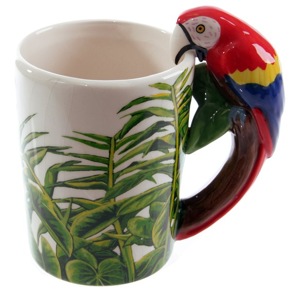 Tasse 3D Perroquet Ara