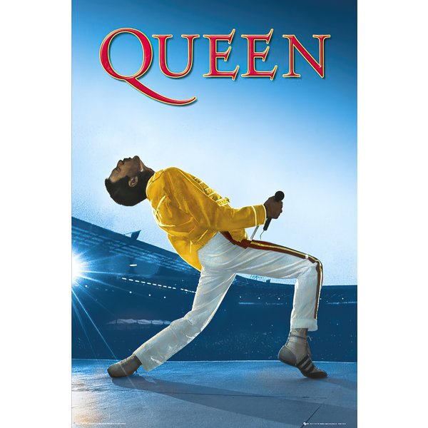 Poster Queen live at Wembley 