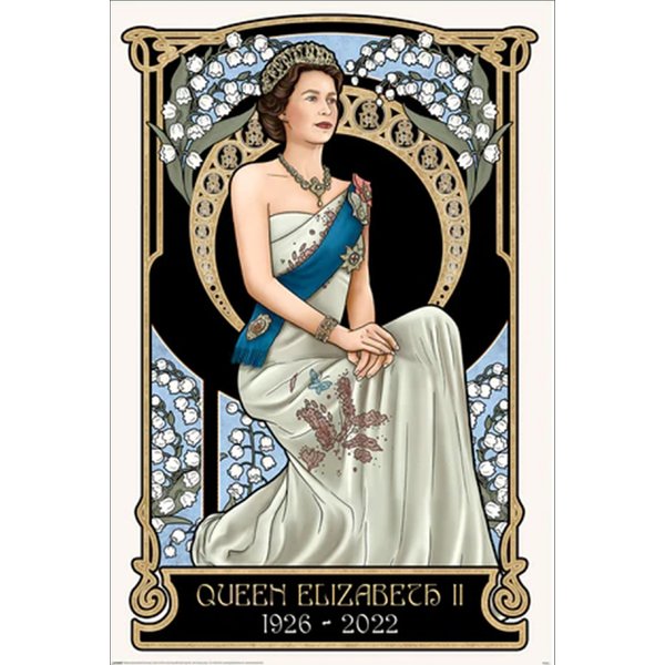 Poster Queen Elizabeth II
