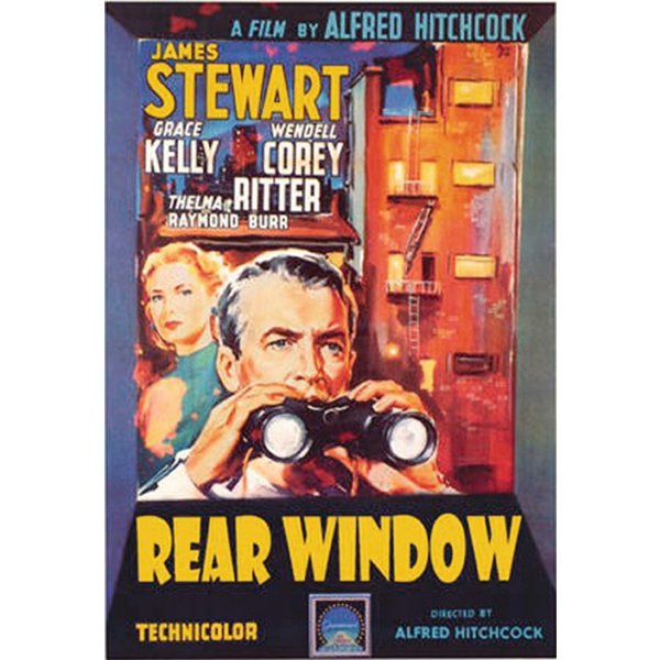 Rear Window Poster, Affiche