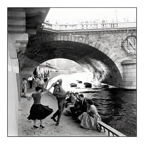 Poster Rock'n Roll Sur les Quais De