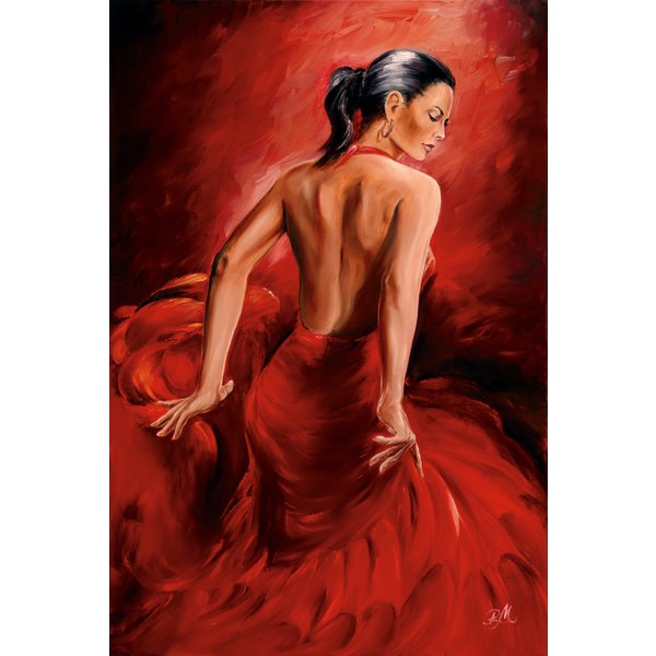Poster Red Dancer R. Magrini
