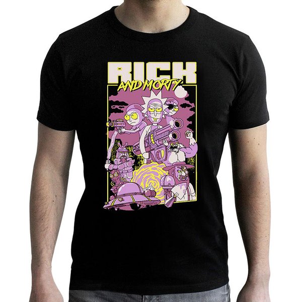 T-Shirt Rick and Morty - Movie