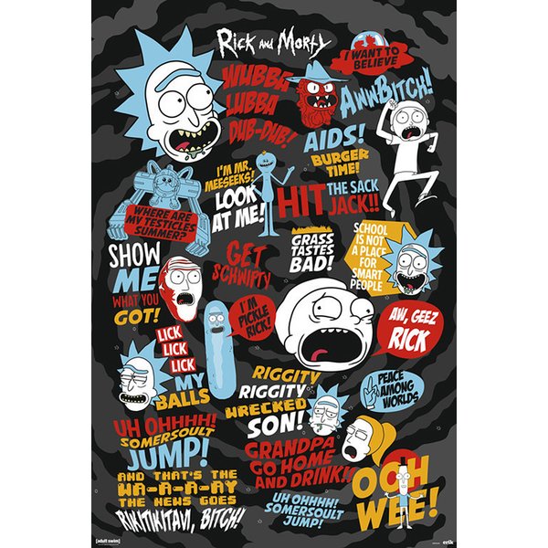 Poster Rick and Morty - Quotes 3