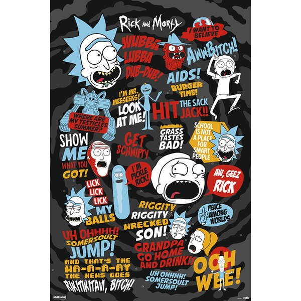 Poster Rick and Morty - Quotes 3