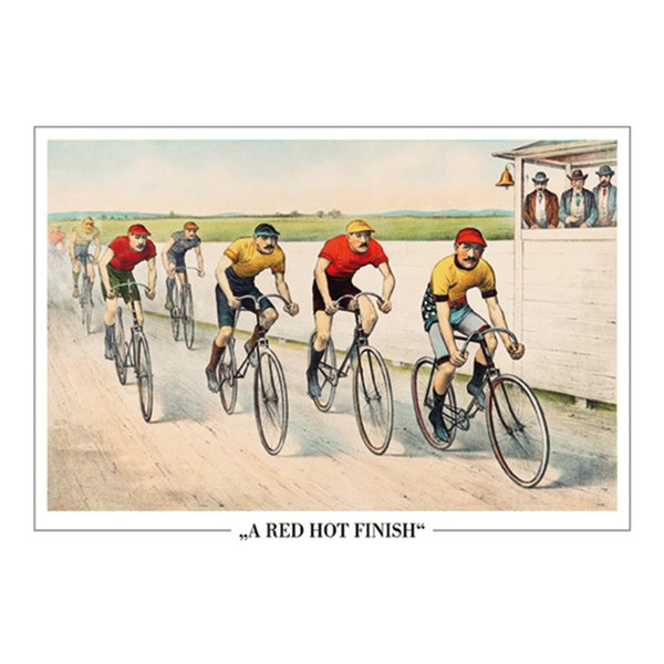 Poster John Cameron Cycliste -