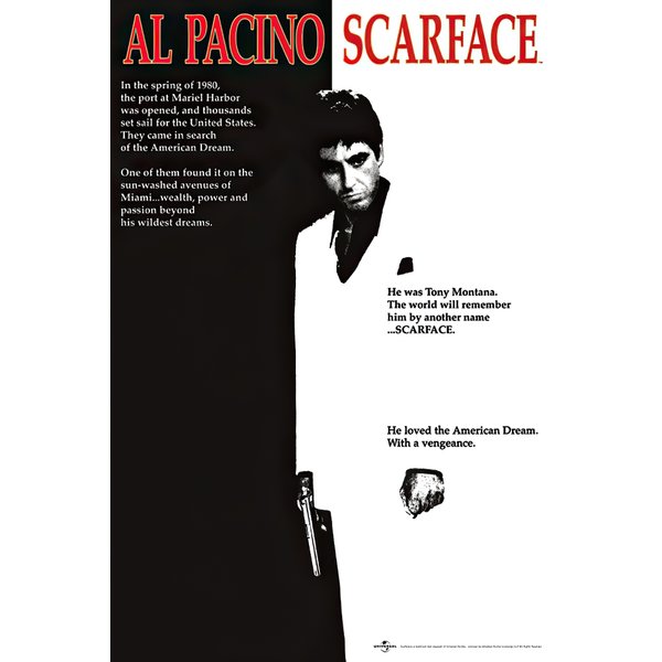 Poster Scarface Couverture