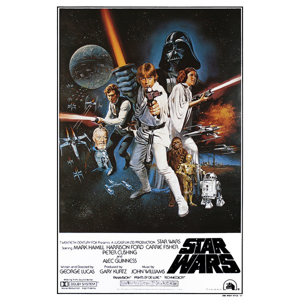 POSTER STAR WARS Episode IV 