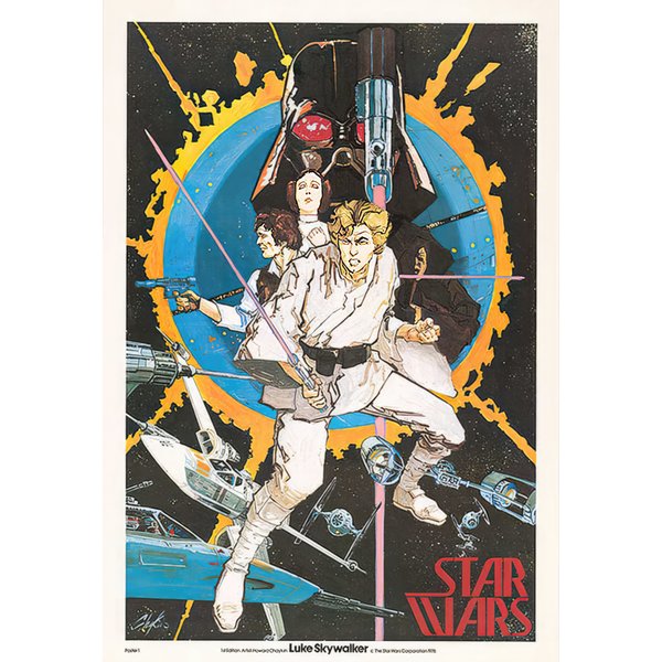 POSTER STAR WARS 1ère édition