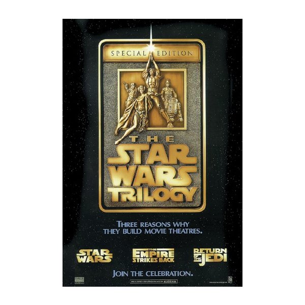 Poster Trilogie Star Wars 