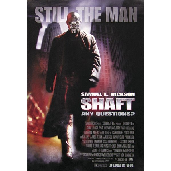 SHAFT - 2000, Poster, Affiche