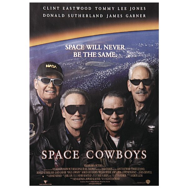 SPACE COWBOYS, Poster, Affiche