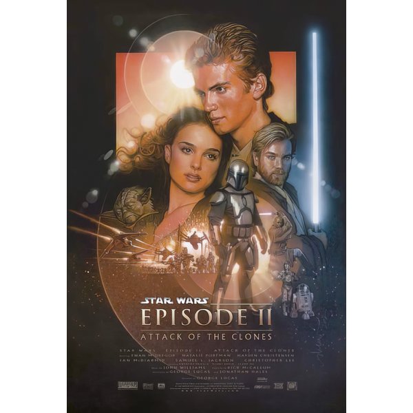 POSTER STAR WARS EPISODE II