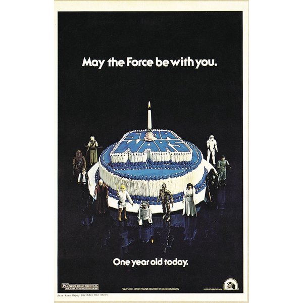 Poster STAR WARS "MAY THE FORCE BE WITH YOU"