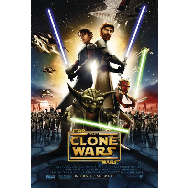 Poster STAR WARS THE CLONE WARS