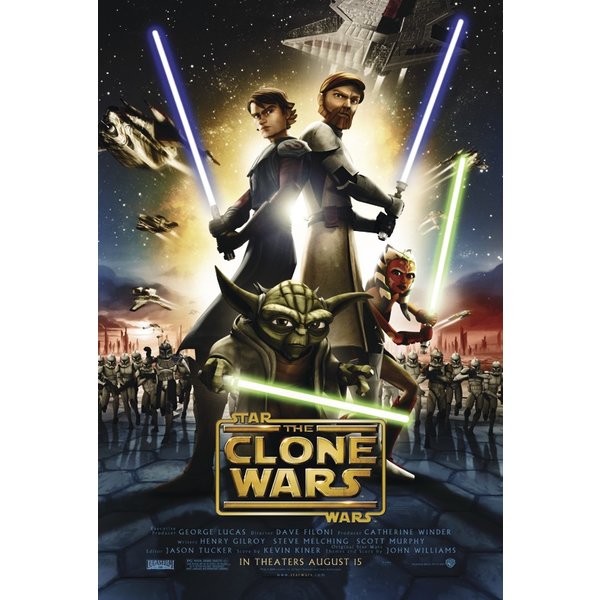 Poster STAR WARS THE CLONE WARS