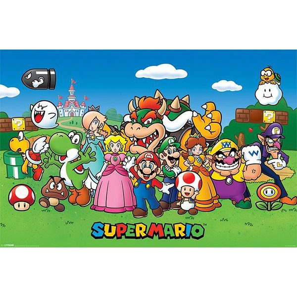 Poster Super Mario