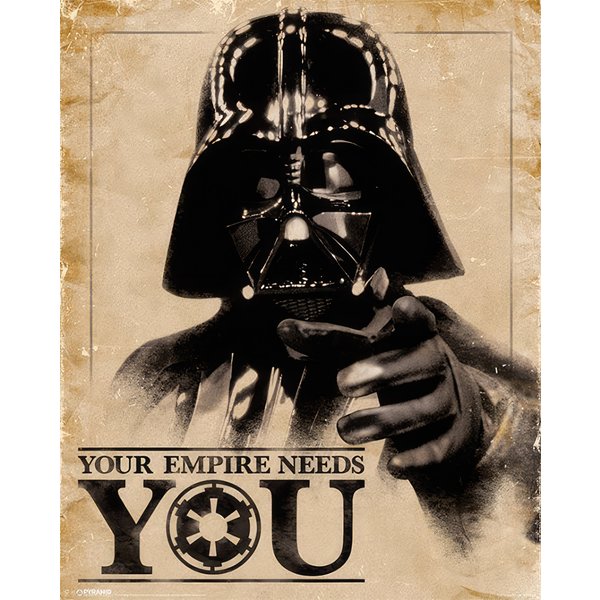 Poster Star Wars Dark Vador