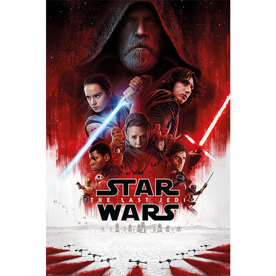 poster star wars episode 8 - one sheet (affiche principale)