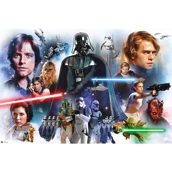 Poster Star Wars Octalogie -