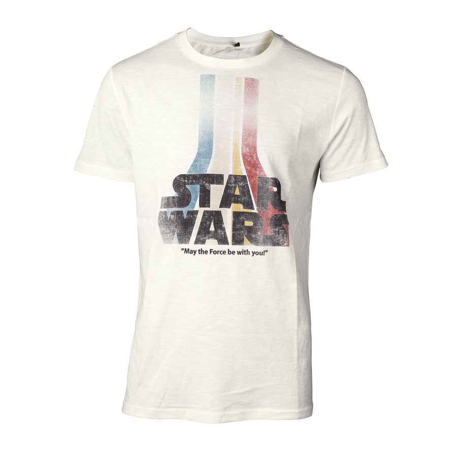 Short sleeve vintage 70 s star wars t shirt logo the iconic qatar