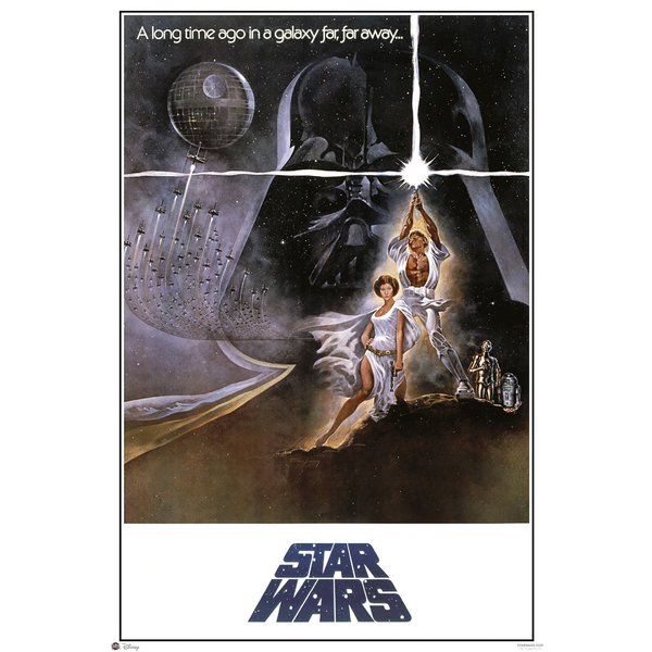 Póster Star Wars Episode IV: A New Hope - 