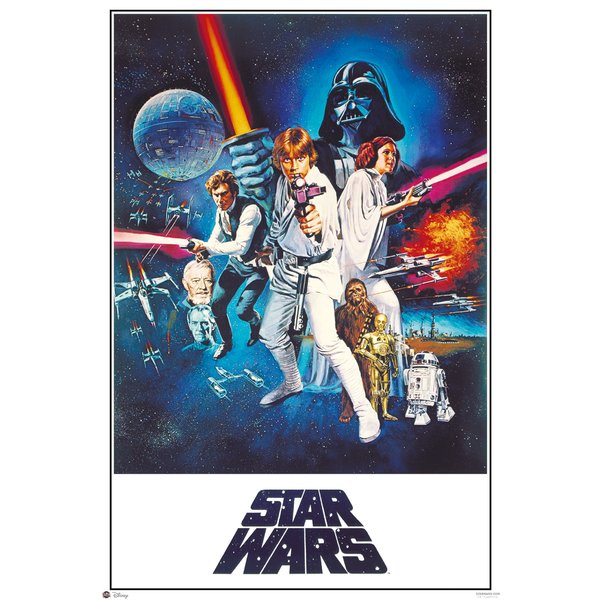 Poster Star Wars Episode IV: A New Hope - 