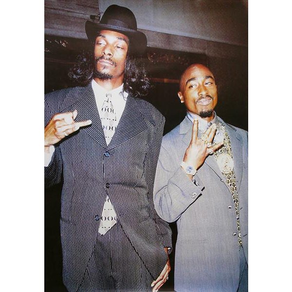 Poster Snoop Dogg and Tupac