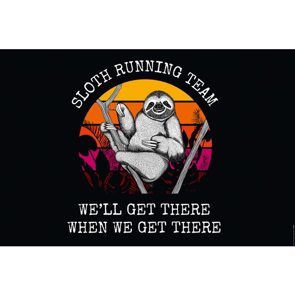 Poster Sloth Running Team -