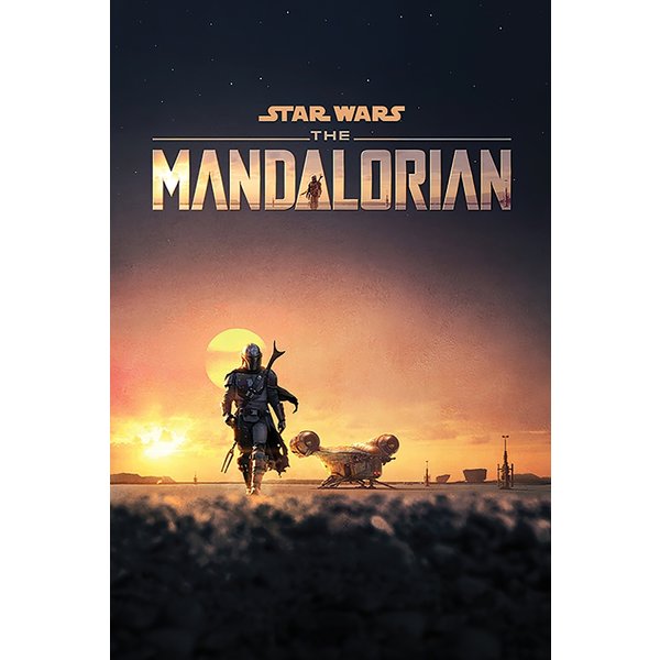 Poster Star Wars : The Mandalorian - 
