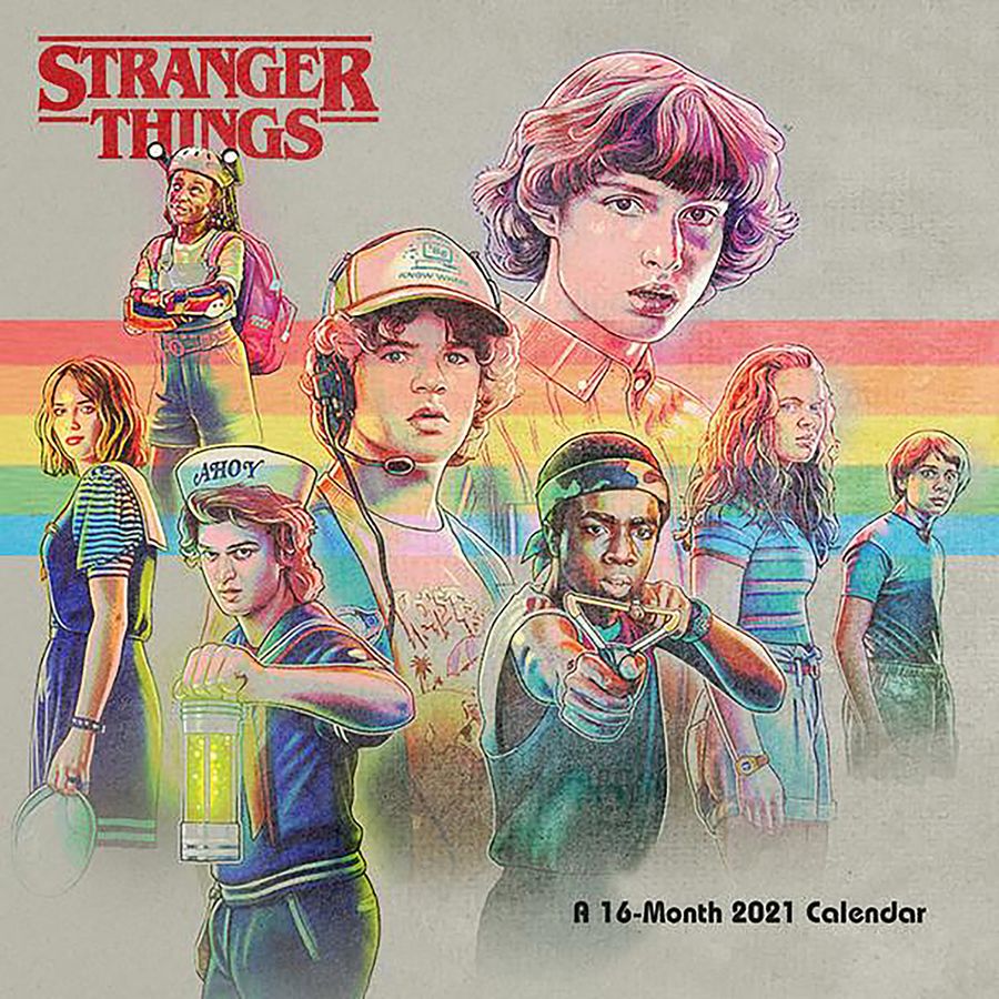 Calendrier 2021 - Stranger Things, en vente sur Close Up